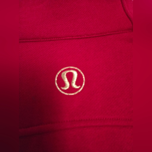 Lululemon Lunar Year Special Edition Red Half-Zip Scuba Hoodiesz M/L - Picture 11 of 11
